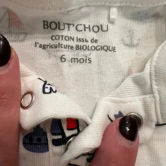 BOUT CHOU Infant Onesie Ship Nautical Print - Picture 3 of 4